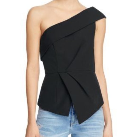 Mustard Seed Tops - Mustard Seed Women's One Shoulder Lined Top - New